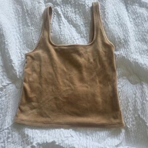 Express Camel Tank Top